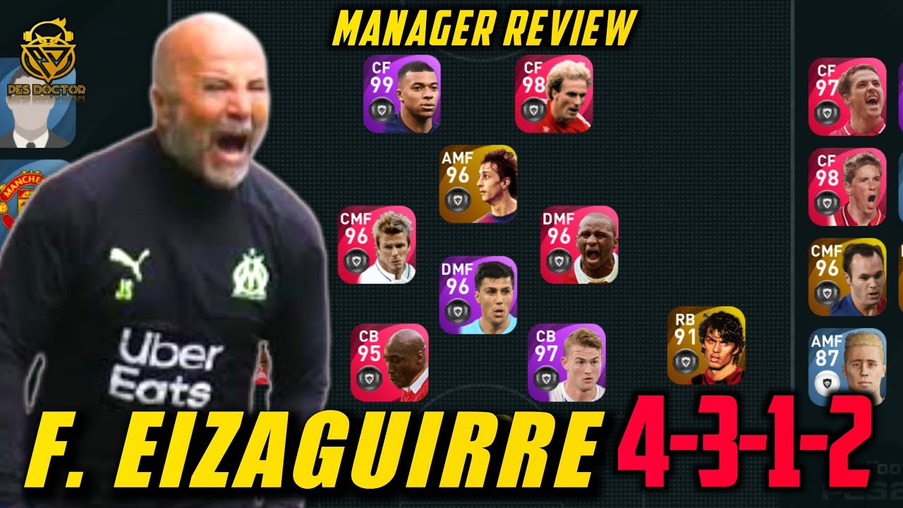 F. EIZAGUIRRE 4312 FORMATION REVIEW | PES 2021 MOBILE