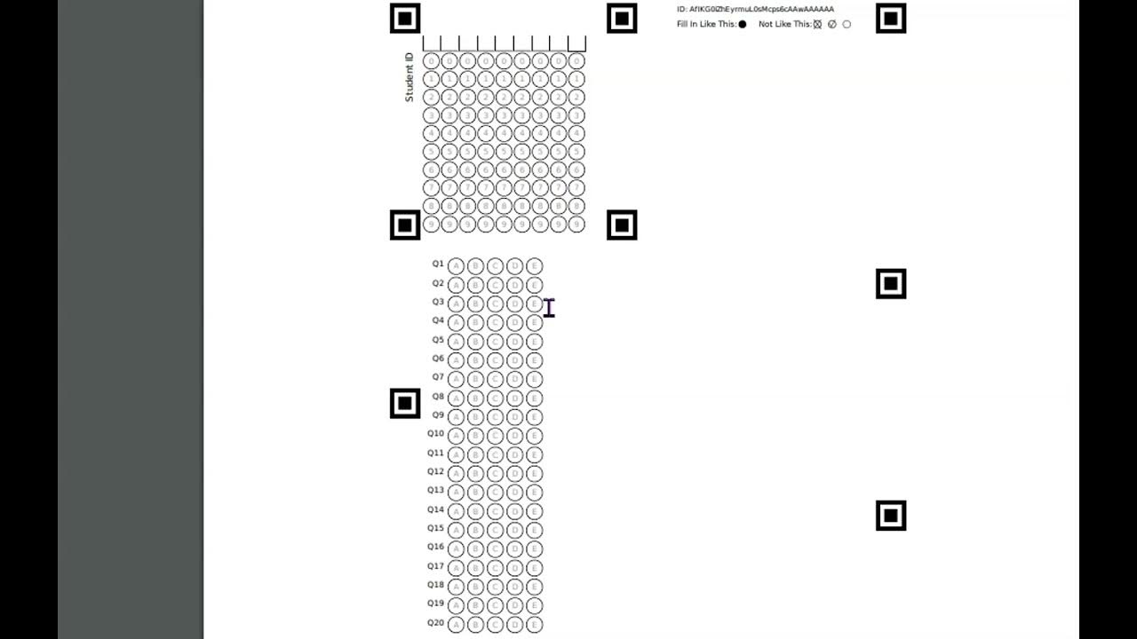 Scan Answer Sheets/Keys in Illuminate - YouTube