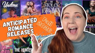 Fall Anticipated ROMANCE Releases | What You NEED To Know About Whats Coming Out
