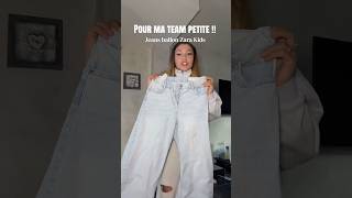 25€ le jean en plus !! #zara #zarakids #jeans #teampetite #outfit #tryonhaul