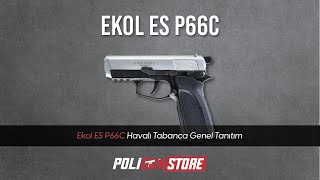 Ekol Es P66C Havalı Tabanca Genel Tanıtım Videosu Poligun Store Itabanca