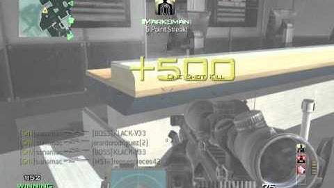 6 Man Kill Feed- Mw3 Infected On Terminal