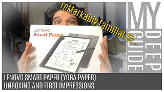 Lenovo Smart Paper (Yoga Paper): Unboxing and First Impressions of the  10.3 E-Ink Notetaking Tablet 