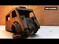 Rare abandoned antique rusty toy - DURIEZ 1940 - Full Restoration