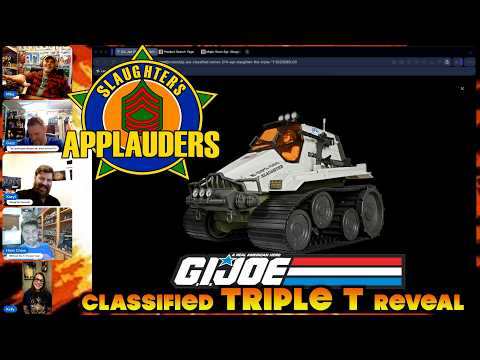 Slaughter's Applauders: G.I. Joe Classified SGT. SLAUGHTER'S TRIPLE T Reveal + Other Upcoming Sarges