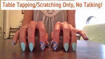 ASMR * This Table Only: Tapping & Scratching! * Fast Tapping * No Talking * ASMRVilla