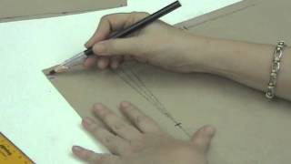 Lesson 2-7  EXTRA SMALL Front Block Pattern Skirt Part 3 - BASIC DRESS WITH WAISTLINE