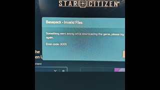 How To Resolve Star Citizen Error Code 3005?