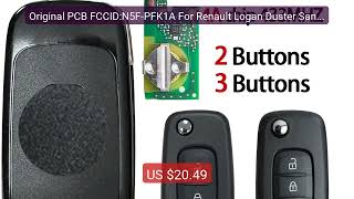 Original PCB FCCID:N5F-PFK1A For Renault Logan Duster Sandero ... — Hot Deal 2026 | Limited Offer!