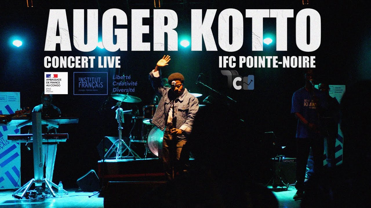  Auger Kotto - LIVE (IFC de pointe noire 🇨🇬)