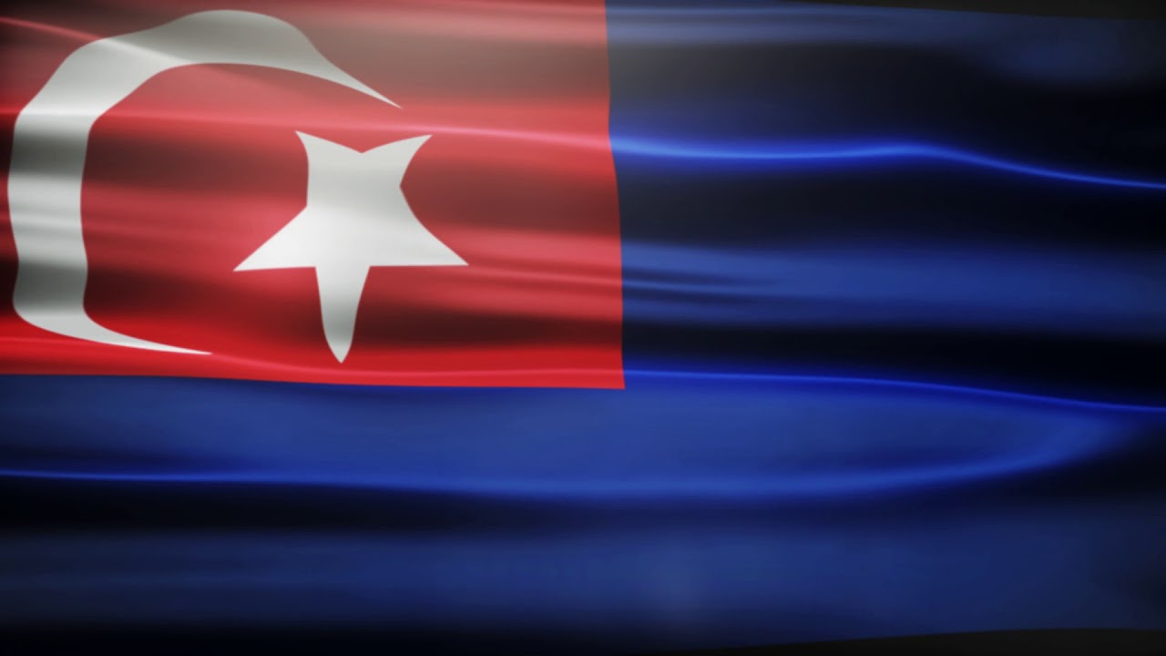 Johor Flag 3D Loop - YouTube