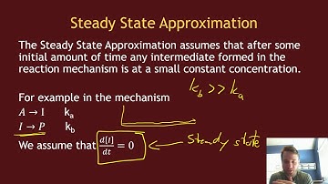 CHEM 3340 - Lecture 06 - Steady State Approximation