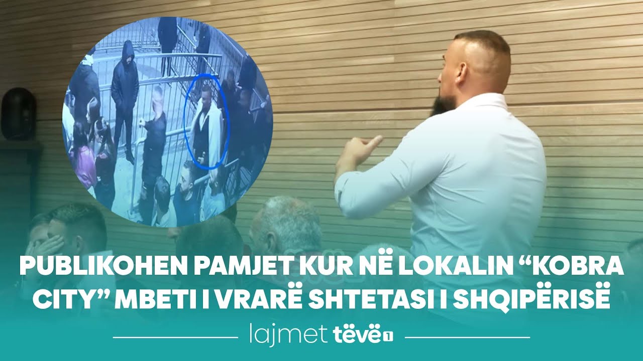 Publikohen pamjet e natës kritike kur në lokalin “Kobra City” mbeti i vrarë shtetasi i Shqipërisë