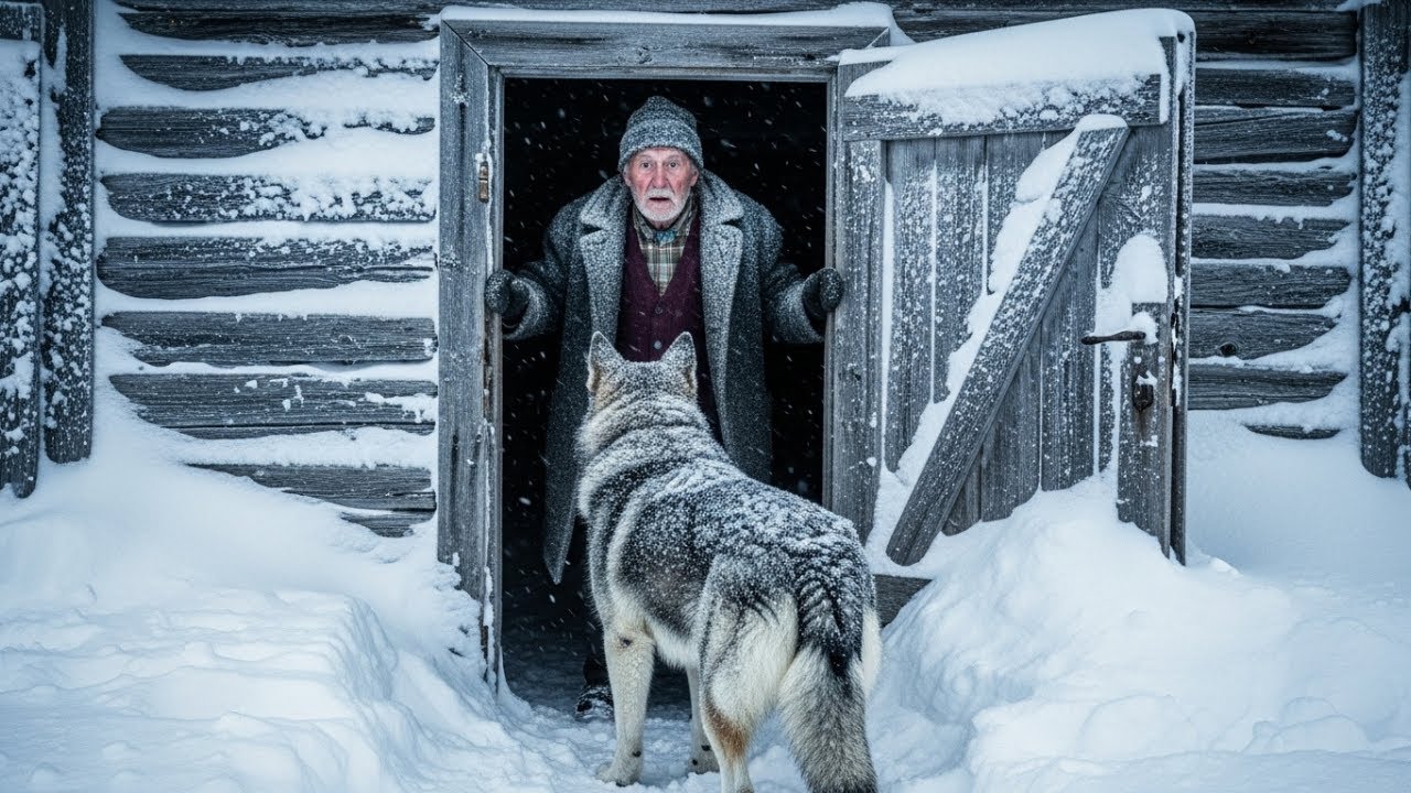 Bătrânul Satului S-A Ascuns De Lume — Până Când A Găsit Un Câine Crescut De Lupi În Munții Înalți