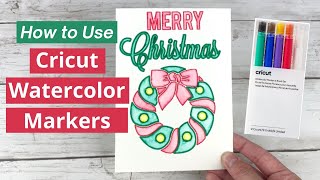 DIY Watercolor Christmas Cards with CRICUT | Beginner-Friendly Tutorial (Easy and Fun!)