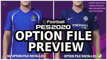 PES 2020 Option File Preview Membership pre order available now.