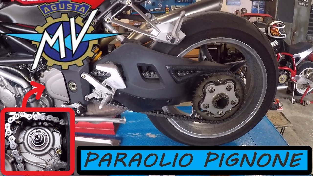 MV AGUSTA BRUTALE - PERDITA OLIO PIGNONE