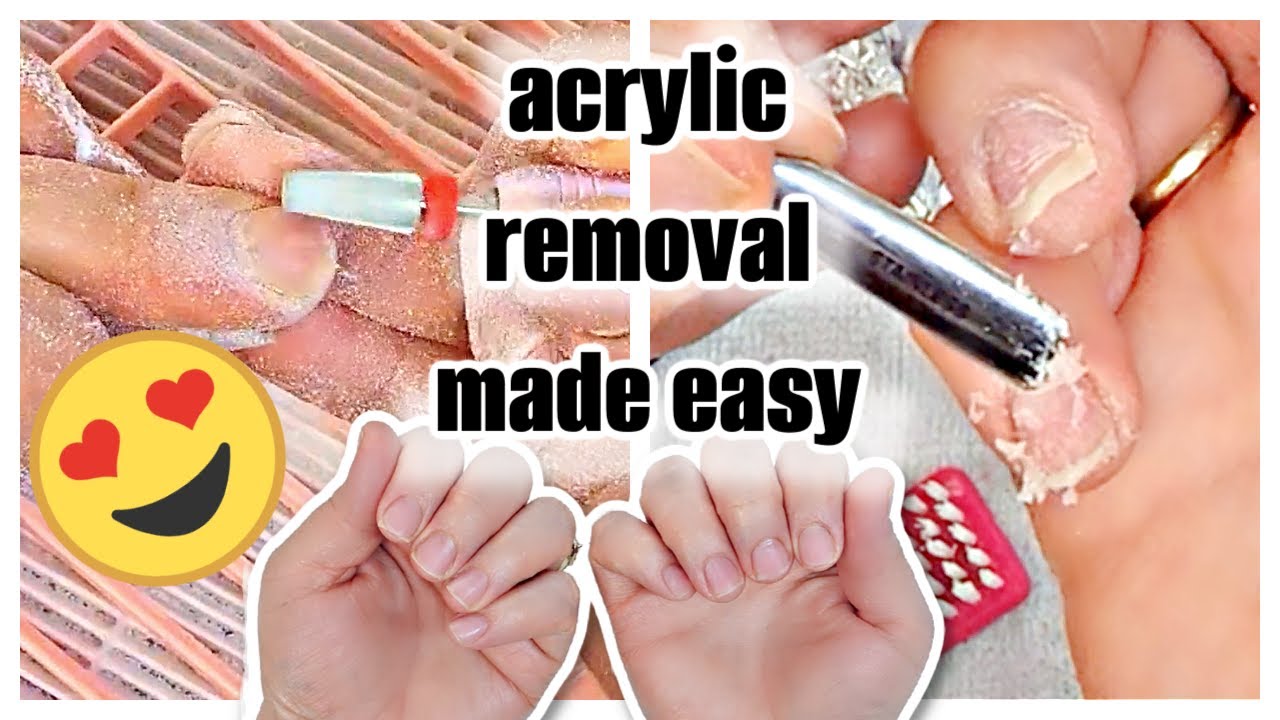 “How to Remove Acrylic Nails with Acetone | Step-by-Step Soak Off