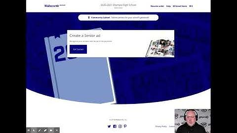 Uploading your yearbook portrait