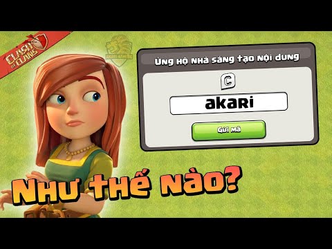 Mã Nhà Sáng Tạo Nội Dung LÀ GÌ? Hướng dẫn Cách sử dụng trong game SUPERCELL