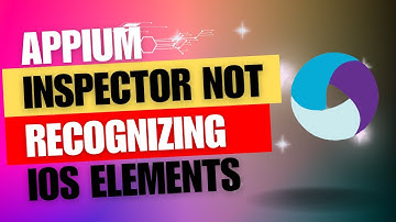 How to resolve Appium Inspector not recognizing IOS elements / loading issue.