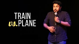 Train vs. Plane - Abish Mathew Stand Up Comedy