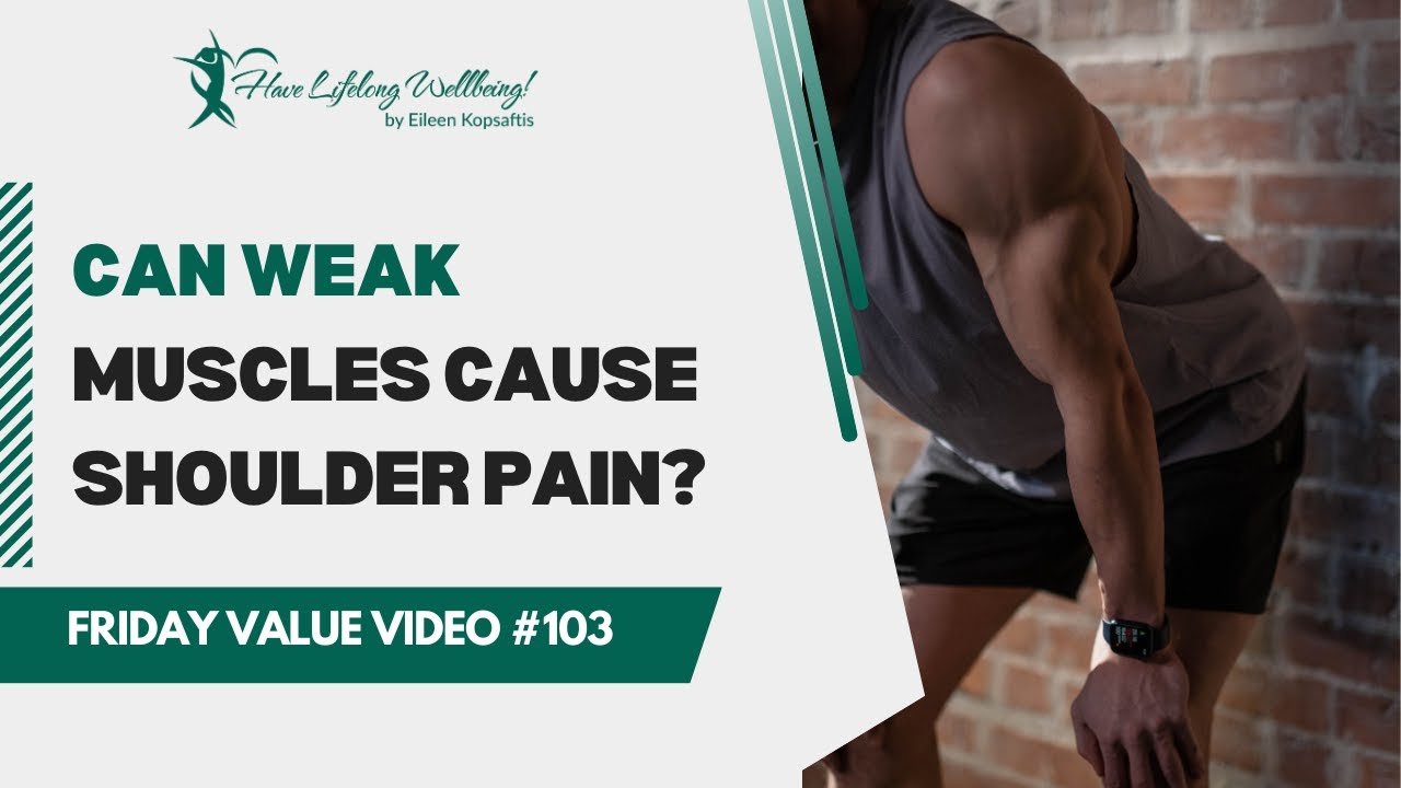 Can Weak Muscles Cause Shoulder Pan? FVV 103 YouTube