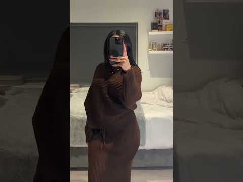 Winter Knitted Coords Fashion #knitcoord #coord