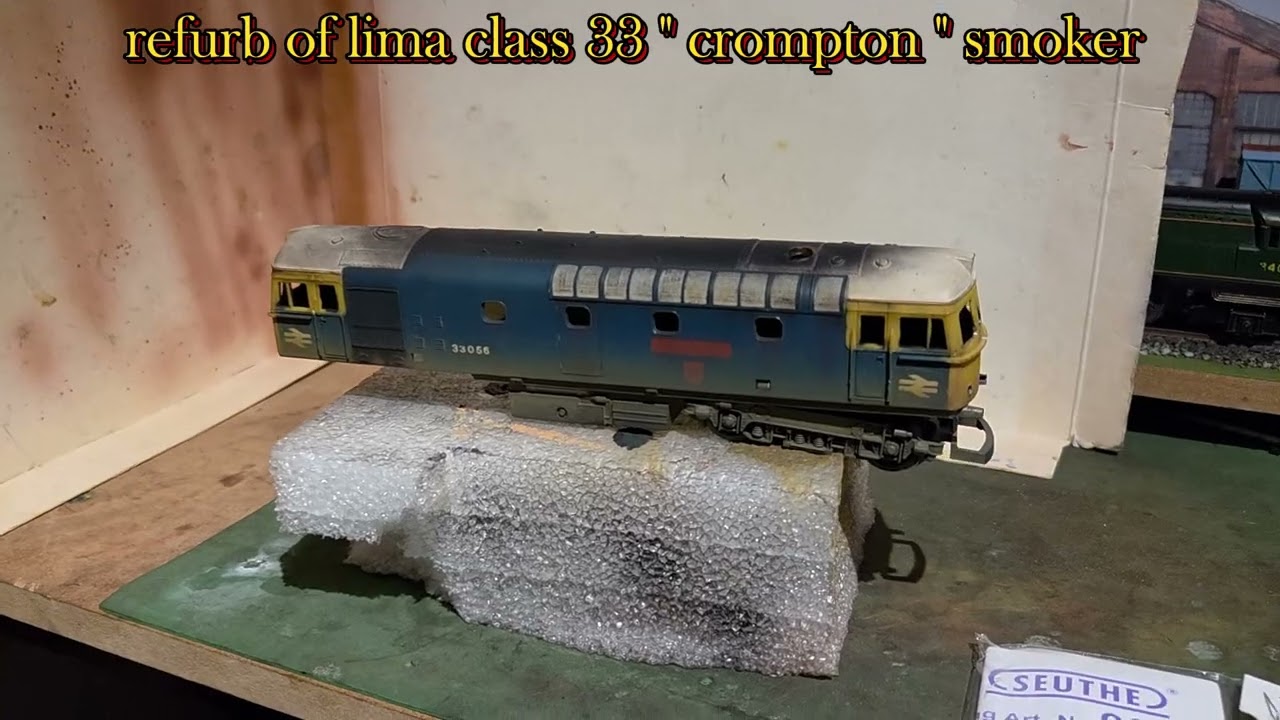 lima class 33 " crompton "  refurb from bits to finished ...