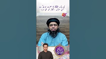 Nabi pak SAW ka Hazrat khadija RA se husn salook.. | Muhammad Ali Mirza | Bahar-e-Ramadan | AAN TV