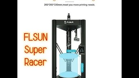 FLSUN Super Racer(SR) India Unboxing - 3d printing