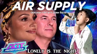 Golden Buzzer: a very extraordinary performance by this child singing the song Air Supply| AGT 2024