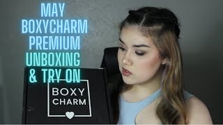 May BoxyCharm Premium Unboxing + Try On