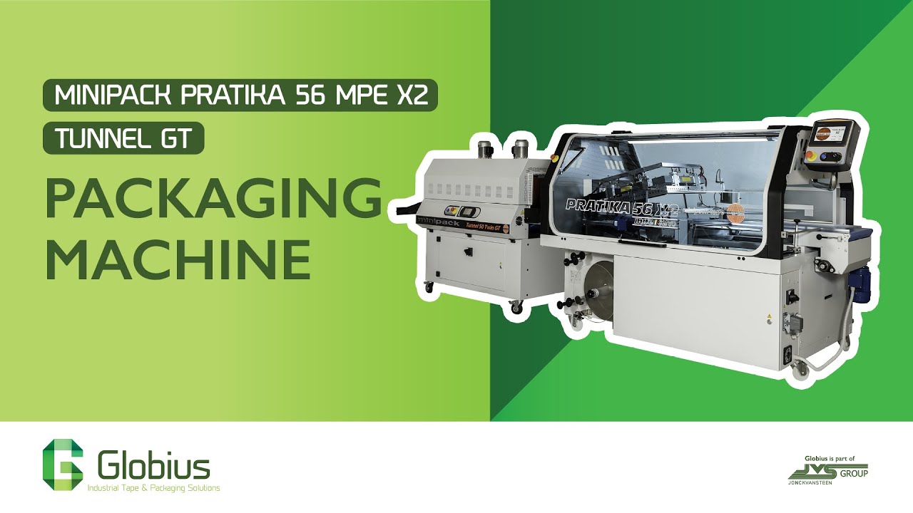 Pratika 56 MPE X2 Tunnel 50 Twin GT Volautomatische Krimpverpakking pratika-56-mpe-x2-tunnel-50-twin-gt-volautomatische-krimpverpakking