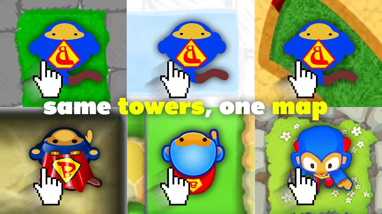 Can I Beat Every Bloons Game the SAME WAY on the SAME MAP?