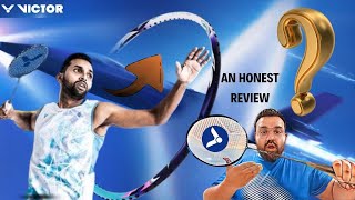 Victor Auraspeed HS Plus Badminton Racket | Prannoy's Racket Review | Mystery Box