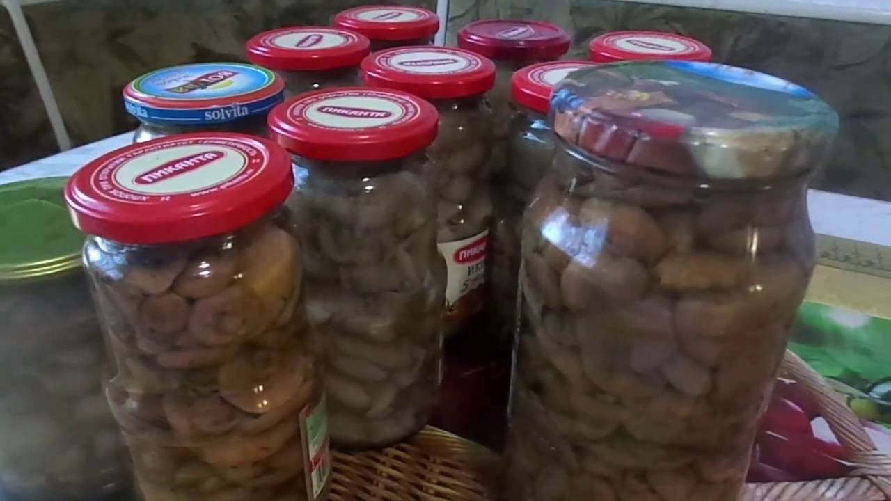 Готовим на зиму домашние, очень вкусные маринованные грибы.
