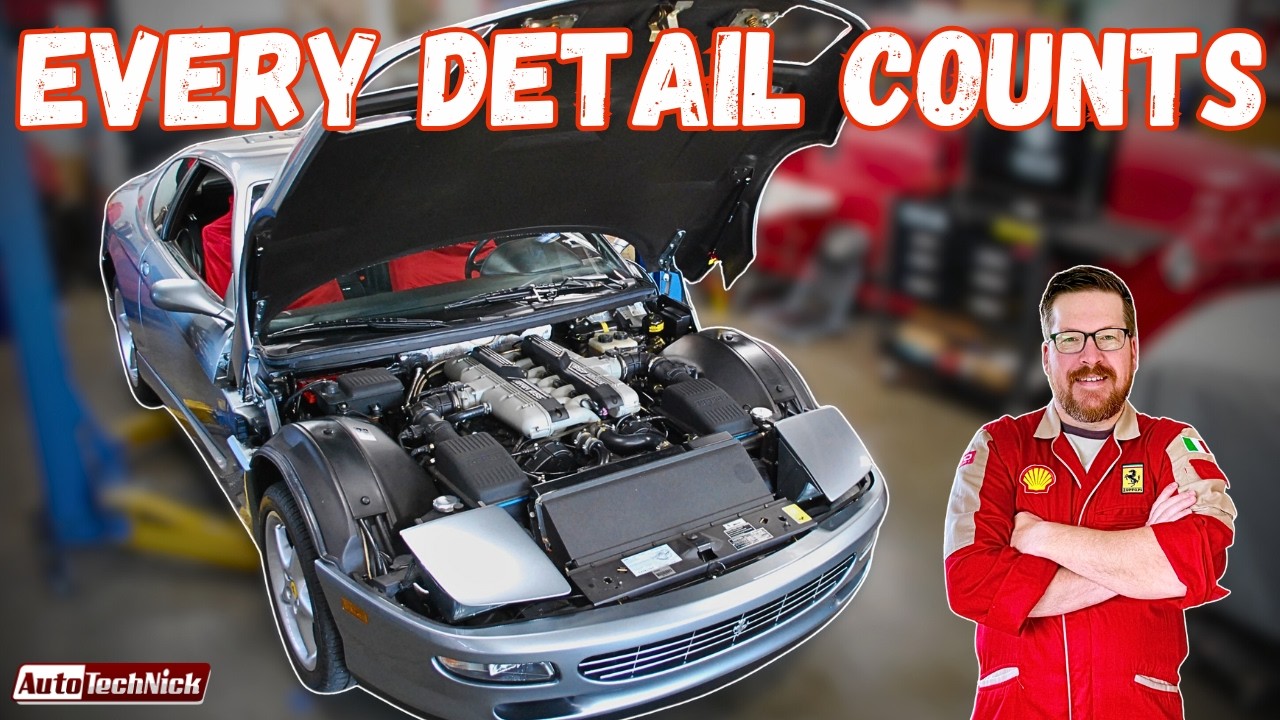 Ferrari 456GTA Major Service – Engine Reassembly & Sealing