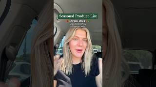 Dietitian shares What Produce is in Season! Save this vid next time you go grocery shopping