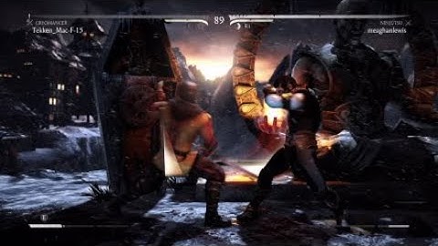 COME GET THESE ICE CUBES! - MKX Cryomancer Sub Zero Vs Ninjutsu Scorpion