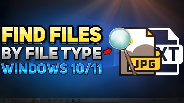 How to Find Specific Files Types on Windows 11 (Tutorial)