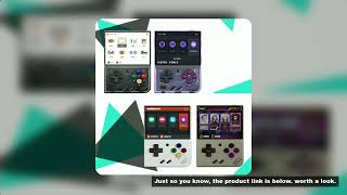 MIYOO Mini Plus Portable Retro Handheld Game Console 3.5"IPS HD Screen Mini+ Players Children's Gift