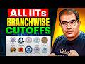 ALL IIT Cutoff for JEE 2026 🔥| Branch wise Closing Marks &amp; Ranks🔍 | Vinay Shur Sir