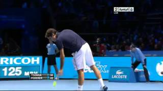 Roger Federer vs Jo-wilfried Tsonga London 2011 Final