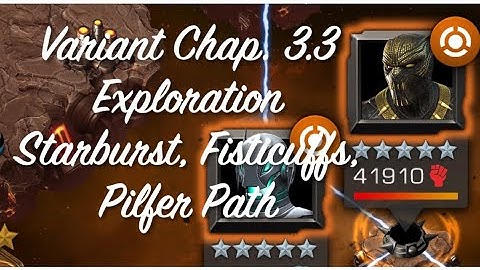 Variant Ch. 3.3 - Fisticuffs, Pilfer & Starburst w/ Vision, Wasp, Omega Red, NC, KM, Medusa,Heimdall