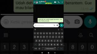 Fake Chat prank pacar izin selingkuh! Jisung Vers. screenshot 3
