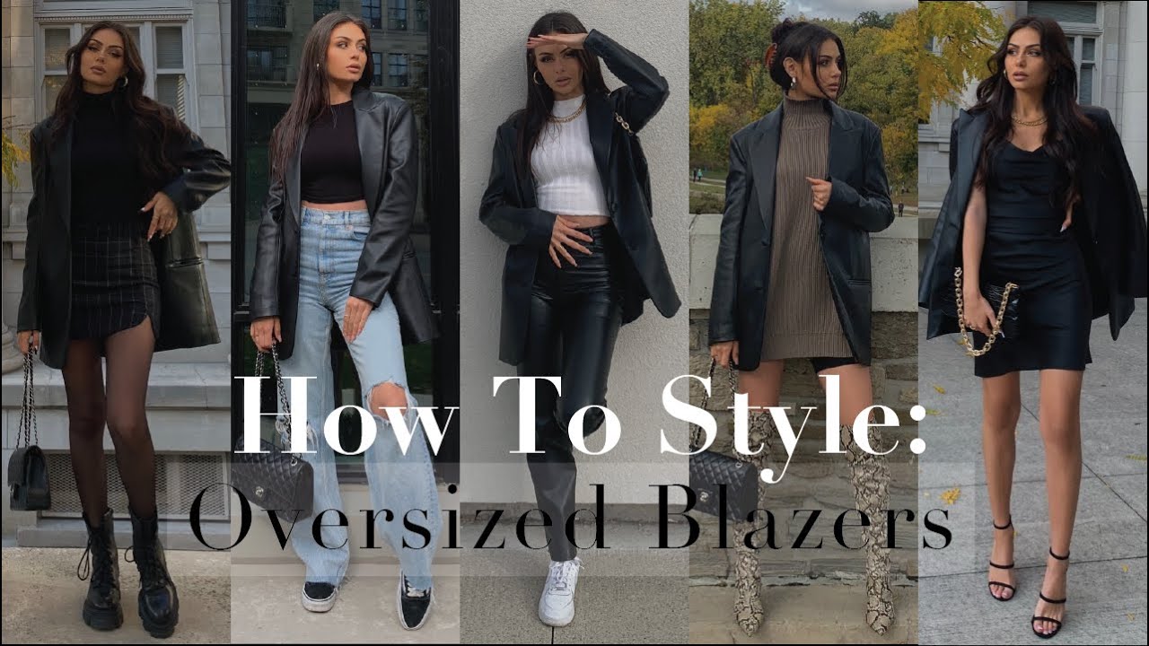 How to Style an Oversized Blazer: 5 Outfits for Fall 