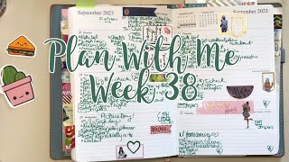 Plan With Me | Week 38