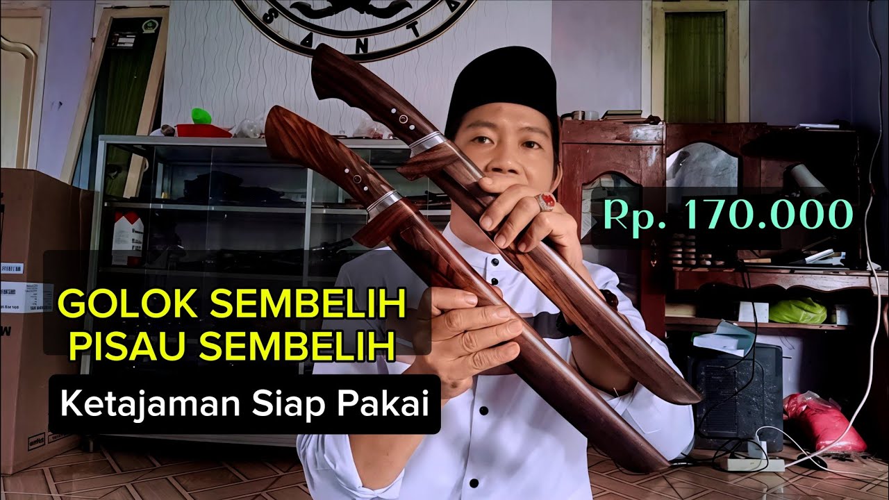 Golok Sembelih, pisau Sembelih Willys, HSS, berbagai Ukuran dan model