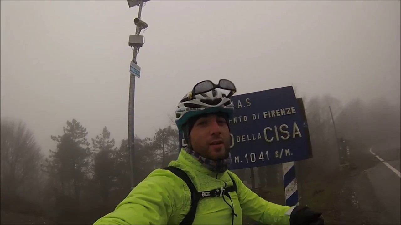 VIA FRANCIGENA IN BICICLETTA D' INVERNO - YouTube